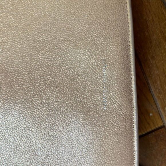 Rebecca Minkoff Small Megan Leather Crossbody Feed‎ Bag Purse Blush Pink Cream - Picture 13 of 16